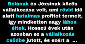 Béla és Józsi csődbe mennek (Vicc)