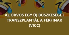 Az orvos egy új büszkeséget transzplantál a férfinak (Vicc)