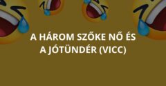 A három szőke nő és a jótündér (Vicc)