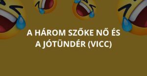 A három szőke nő és a jótündér (Vicc)