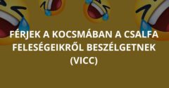 Férjek a kocsmában a csalfa feleségeikről beszélgetnek (Vicc)