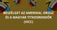 Beszélget az amerikai, orosz és a magyar titkosrendőr (Vicc)