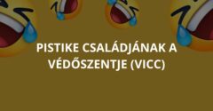 Pistike családjának a védőszentje (Vicc)