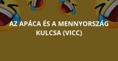 Az apáca és a mennyország kulcsa (Vicc)