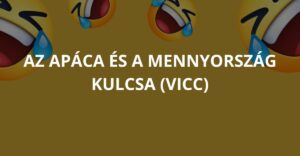 Az apáca és a mennyország kulcsa (Vicc)