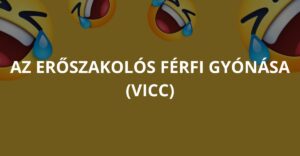 Az erőszakolós férfi gyónása (Vicc)