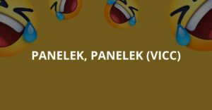 Panelek, panelek (Vicc)