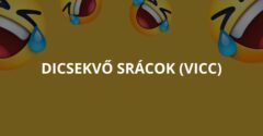 Dicsekvő srácok (Vicc)