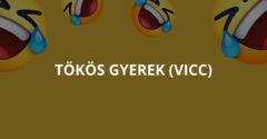 Tökös gyerek (Vicc)